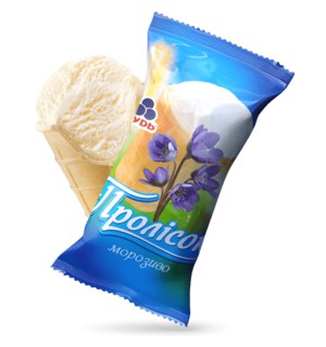 Вафельний стакан "Пролісок молочний"