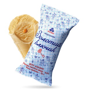 Вафельний стакан "Золотий ключик"