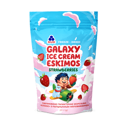 Галактичне морозиво "Ескімос" полуничний