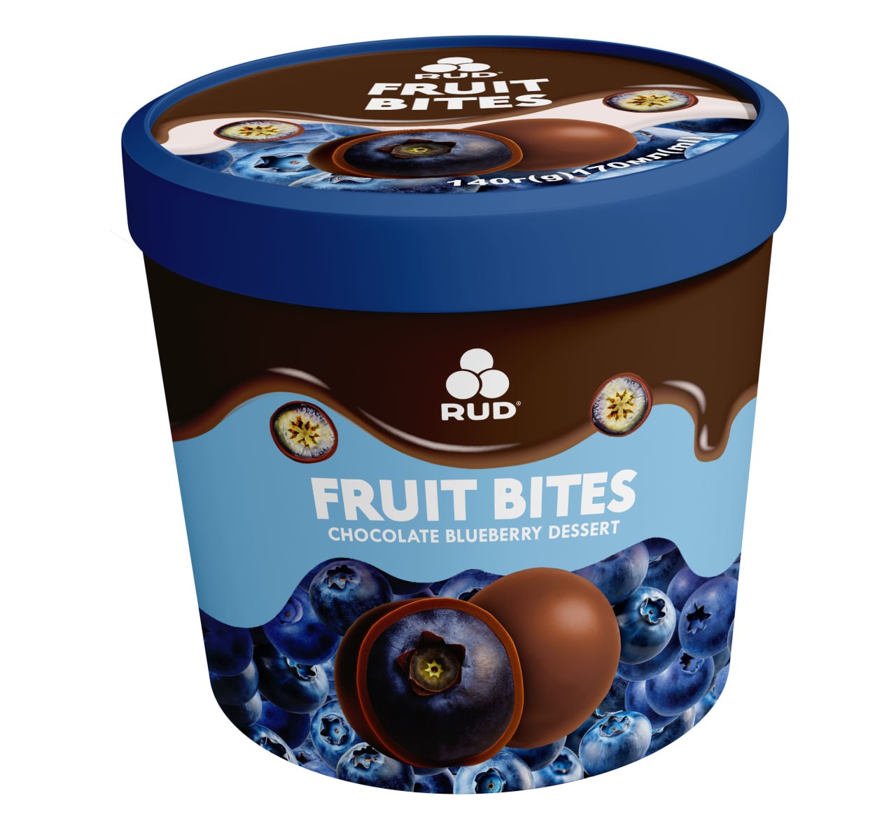FRUIT BITES «ЛОХИНА В МОЛОЧНОМУ ШОКОЛАДІ»