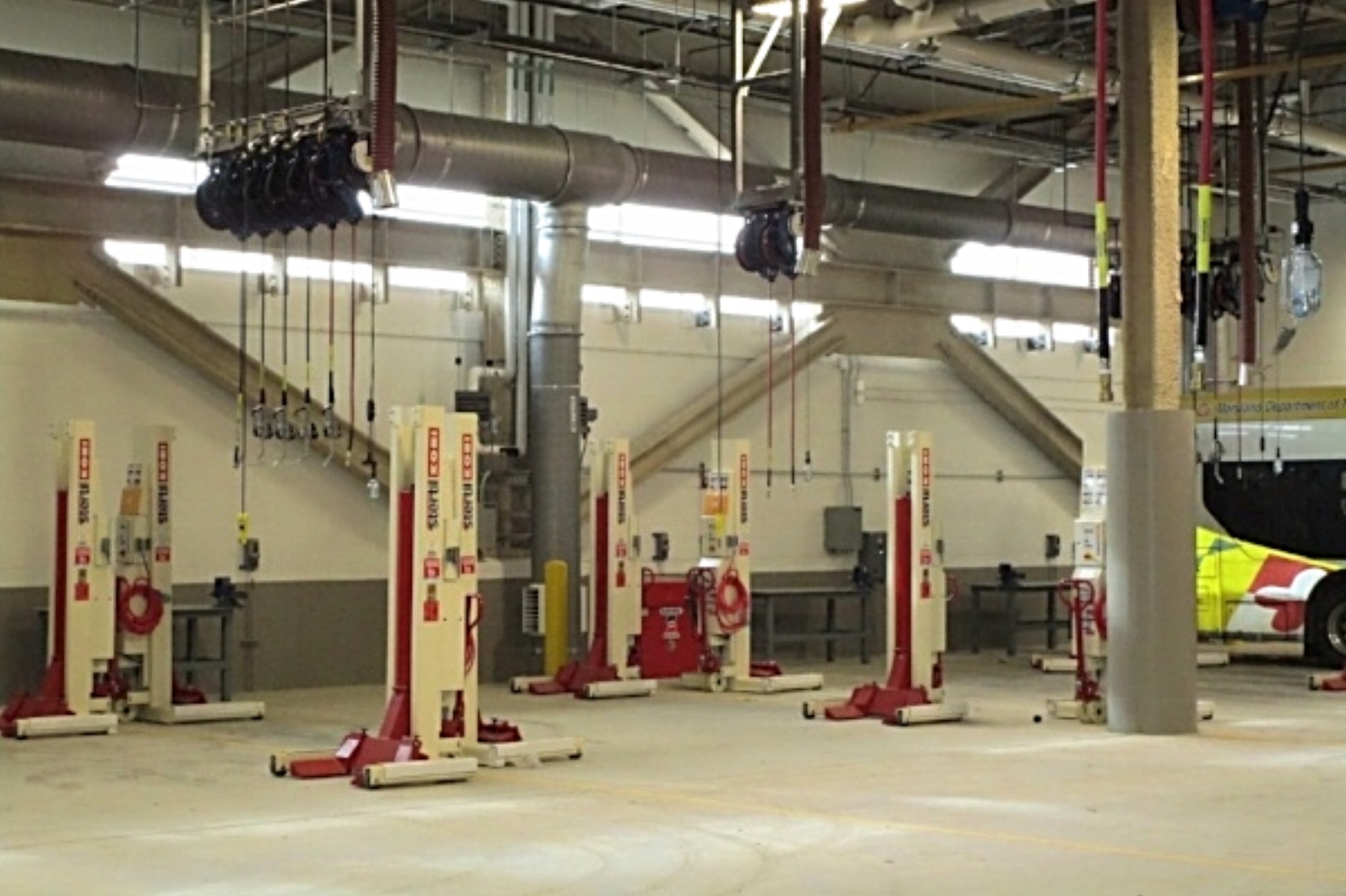 New Construction, MTA Bus Maintenance Facility