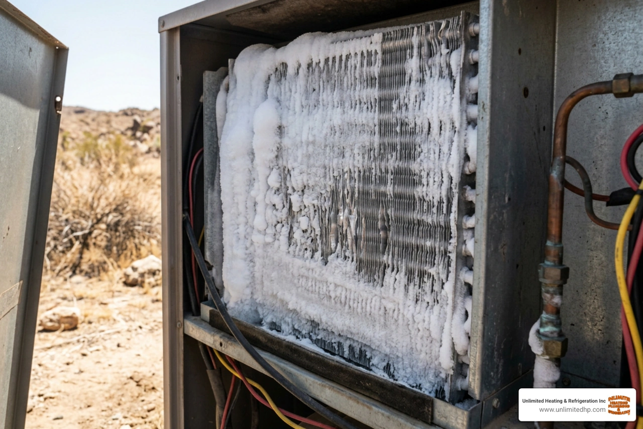 Diagnose Frozen Evaporator Coil in Hot, Dry Climates