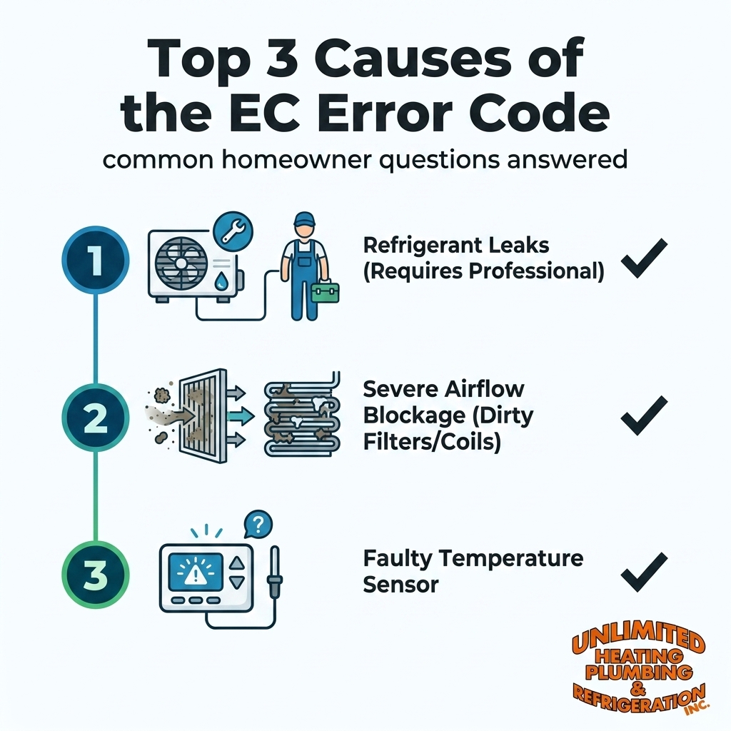 Primary Causes of the EC Error Code