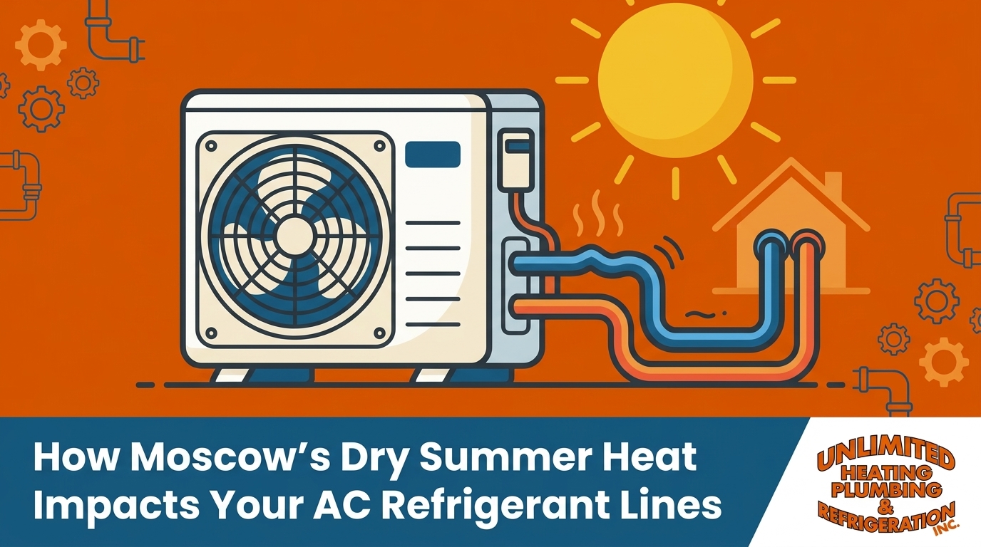 How Moscow's Dry Summer Heat Impacts Your Air Conditioner's Refrigerant Lines