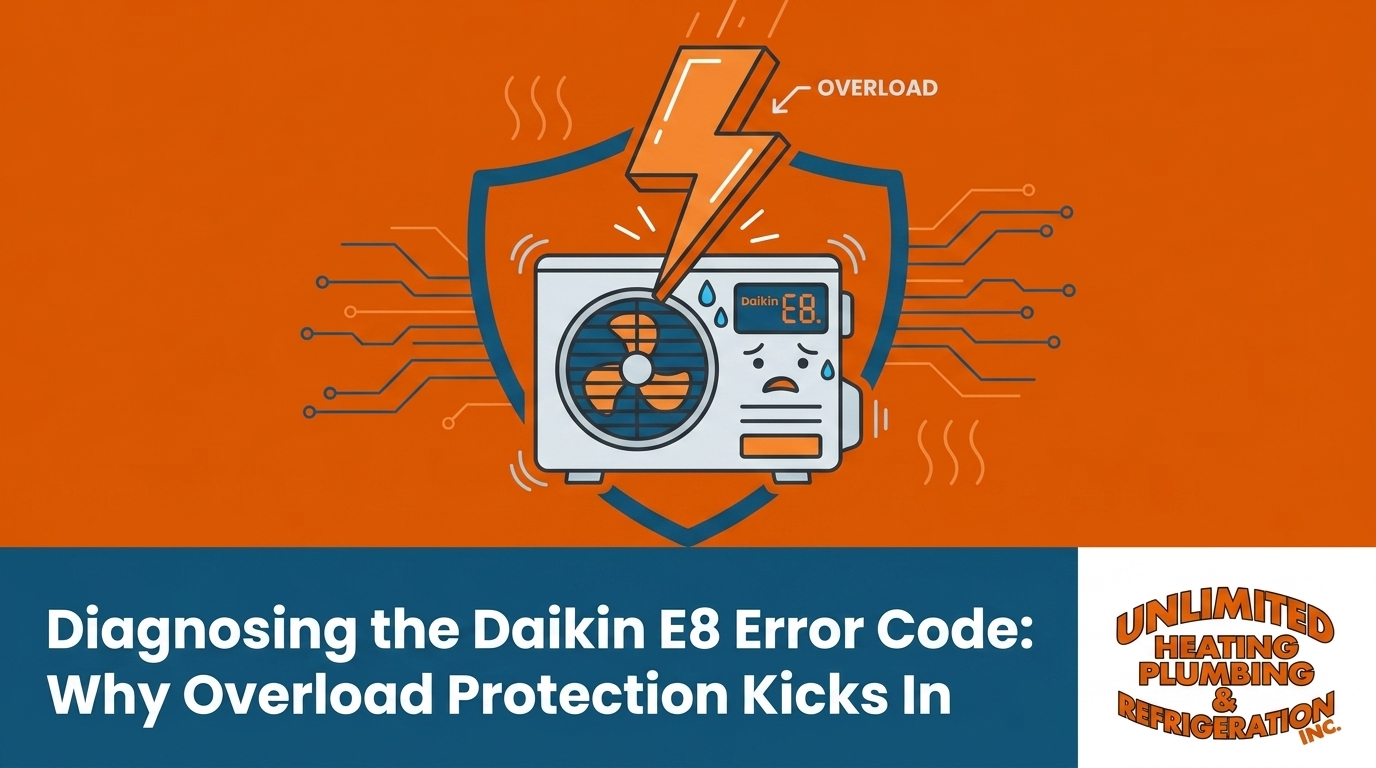 Diagnosing the Daikin E8 Error Code: Why Overload Protection Kicks In