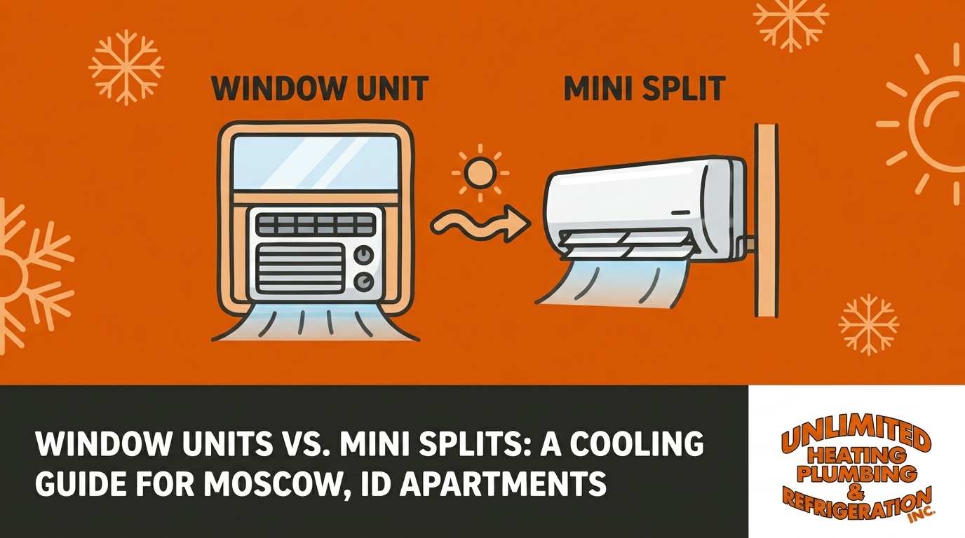 Window Units vs. Mini Splits for Cooling Moscow Dorm Rooms and Apartments