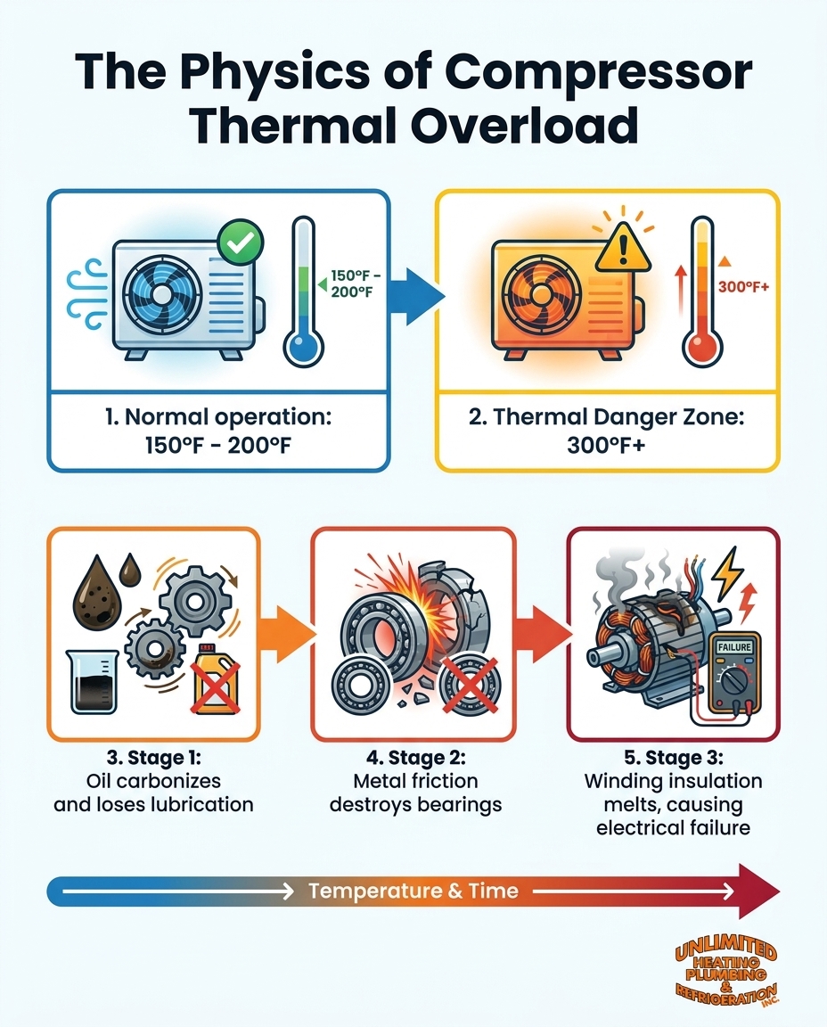 The Physics of Compressor Thermal Overload