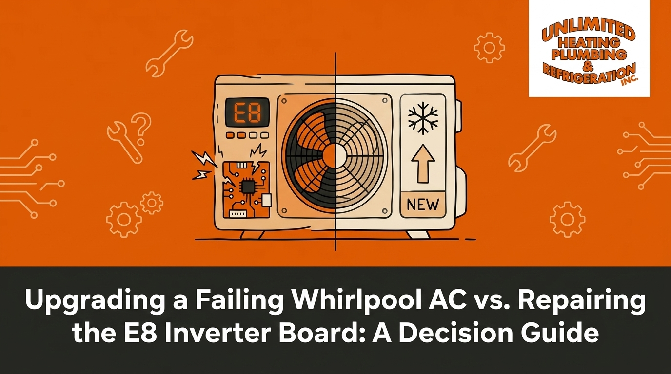 Upgrading a Failing Whirlpool AC vs. Repairing the E8 Inverter Board