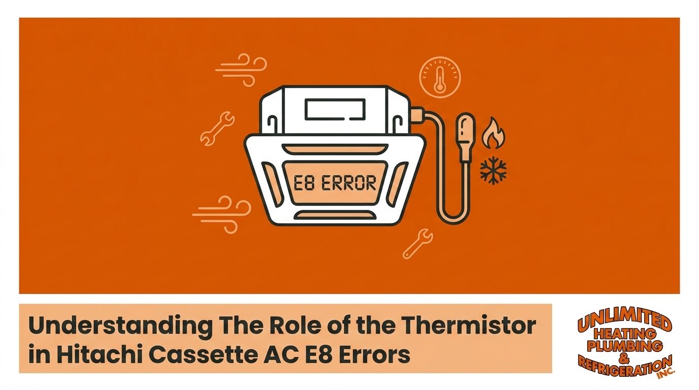 The Role of the Thermistor in Hitachi Cassette AC E8 Errors