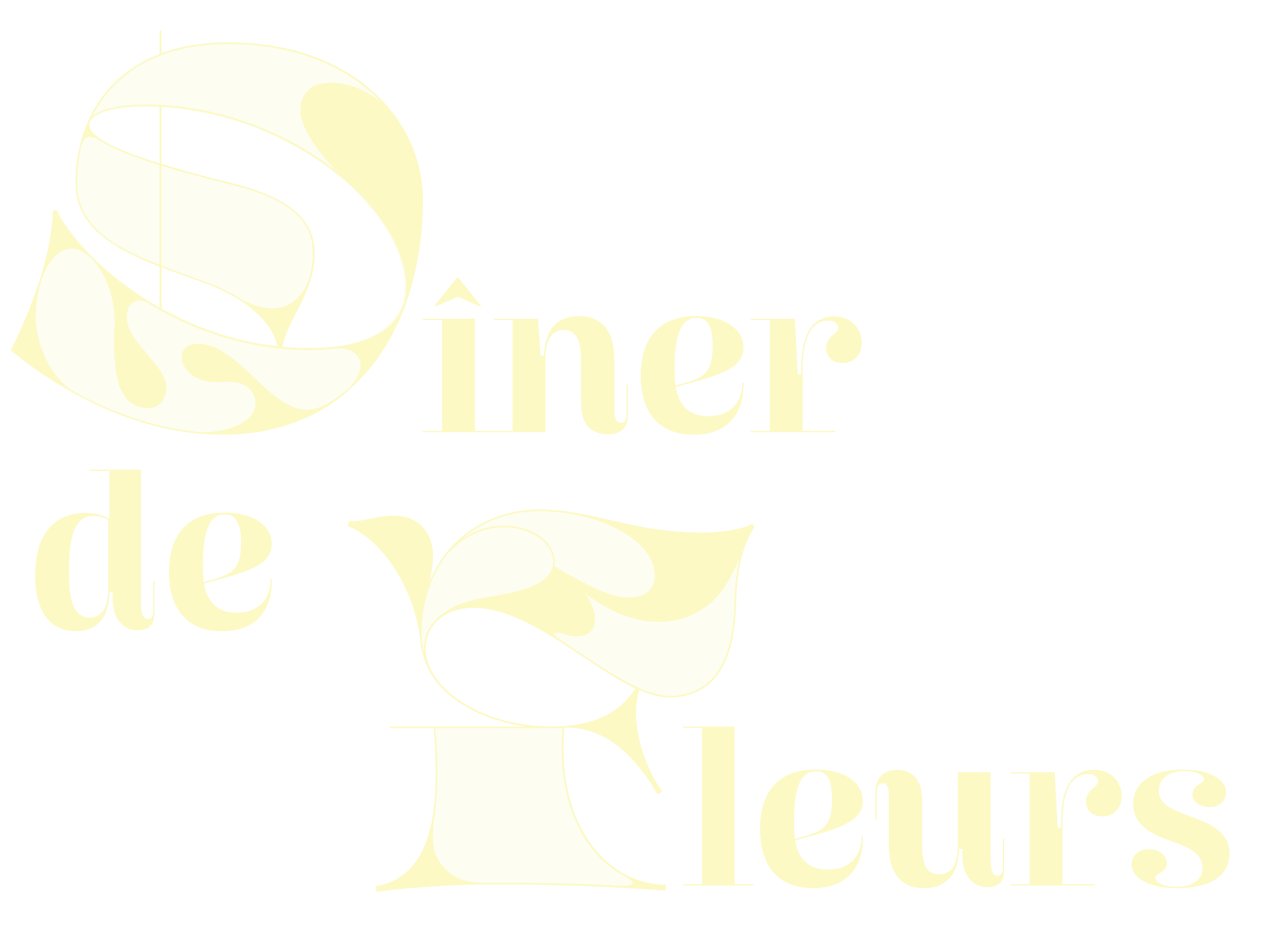 Logo Diner de Fleurs by Maison ACME