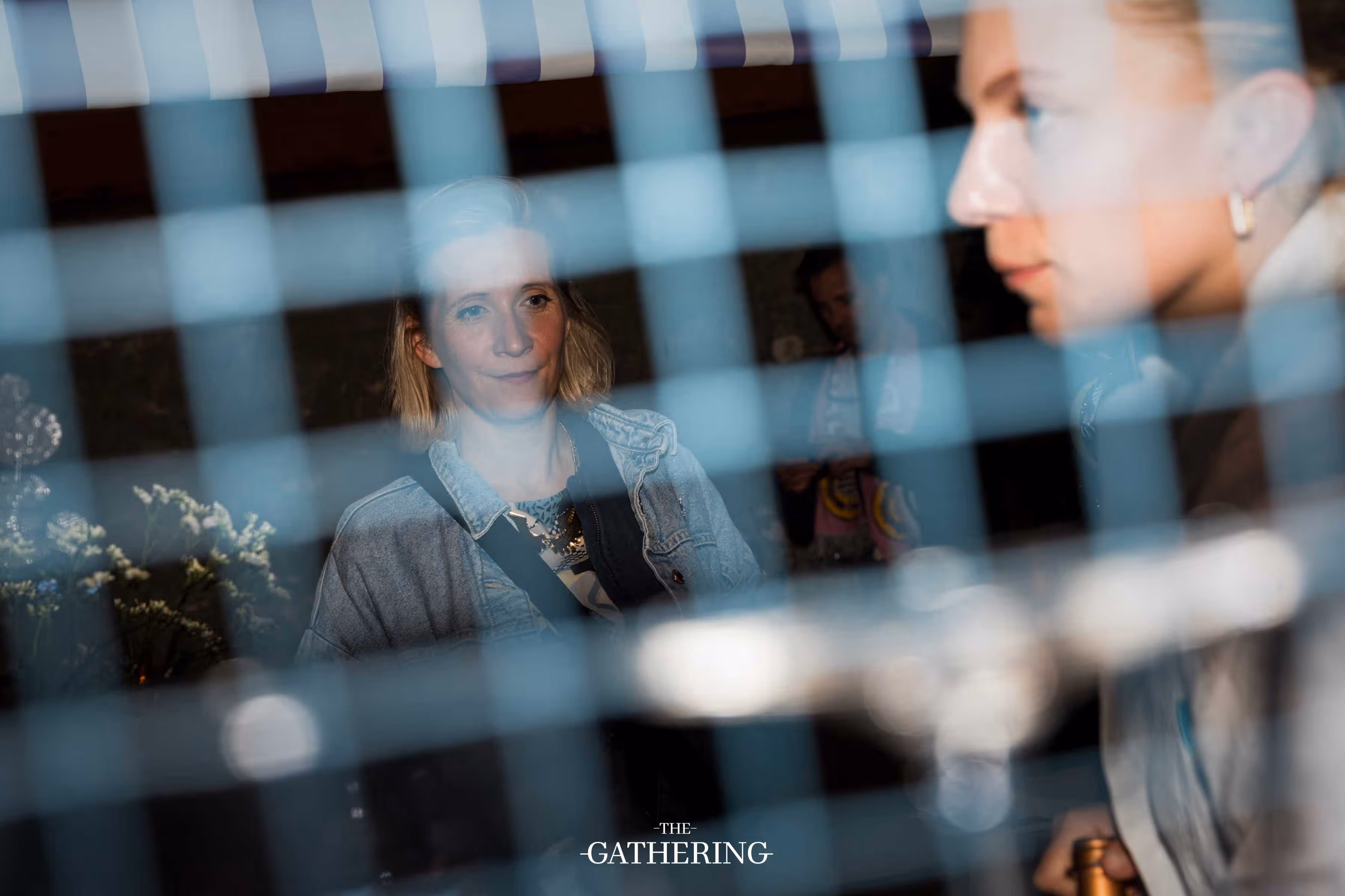 Crowd mingling with drinks at The Gathering hosted by Maison ACME