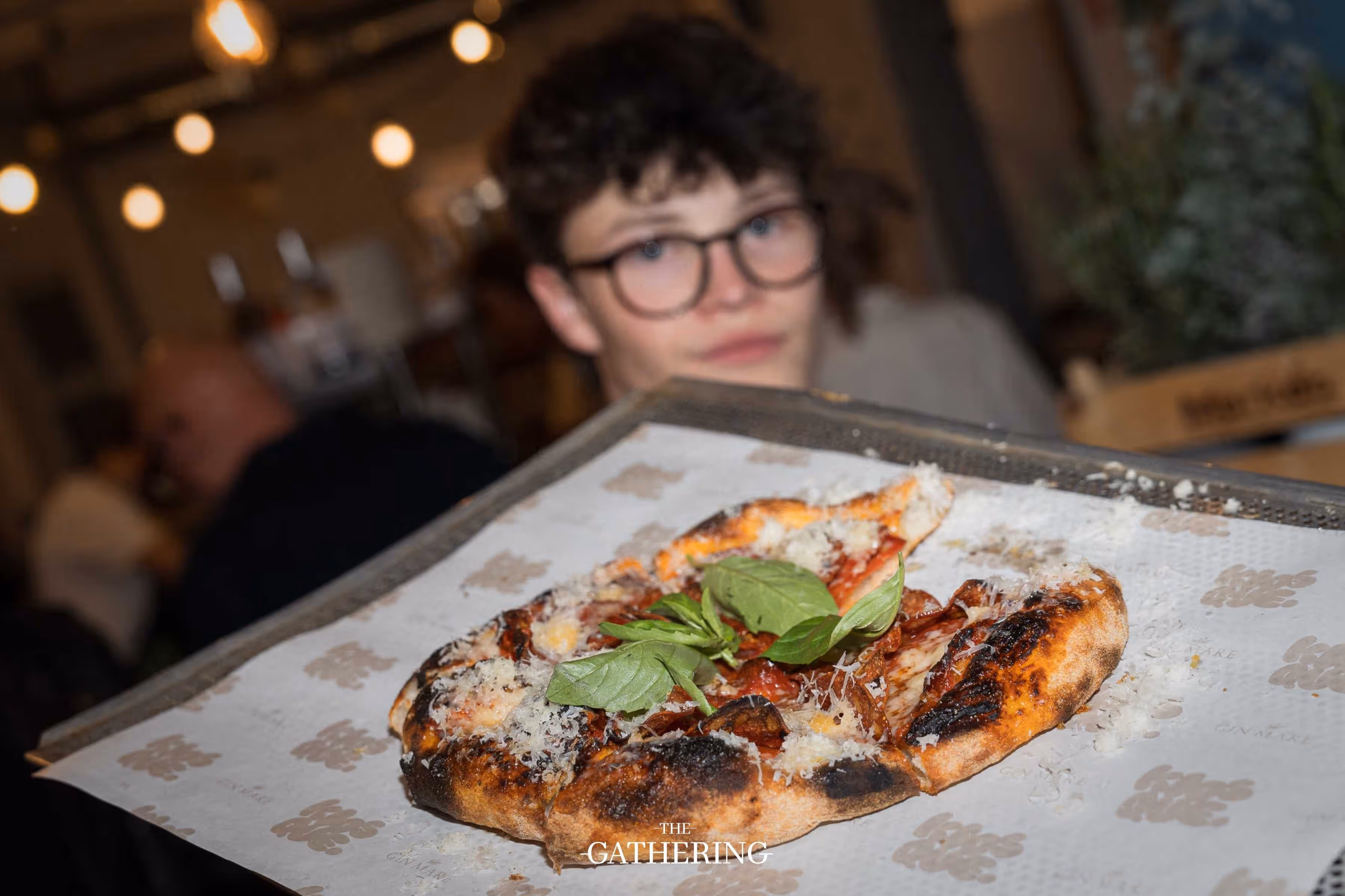 Pizza auf dem The Gathering Event von Maison ACME