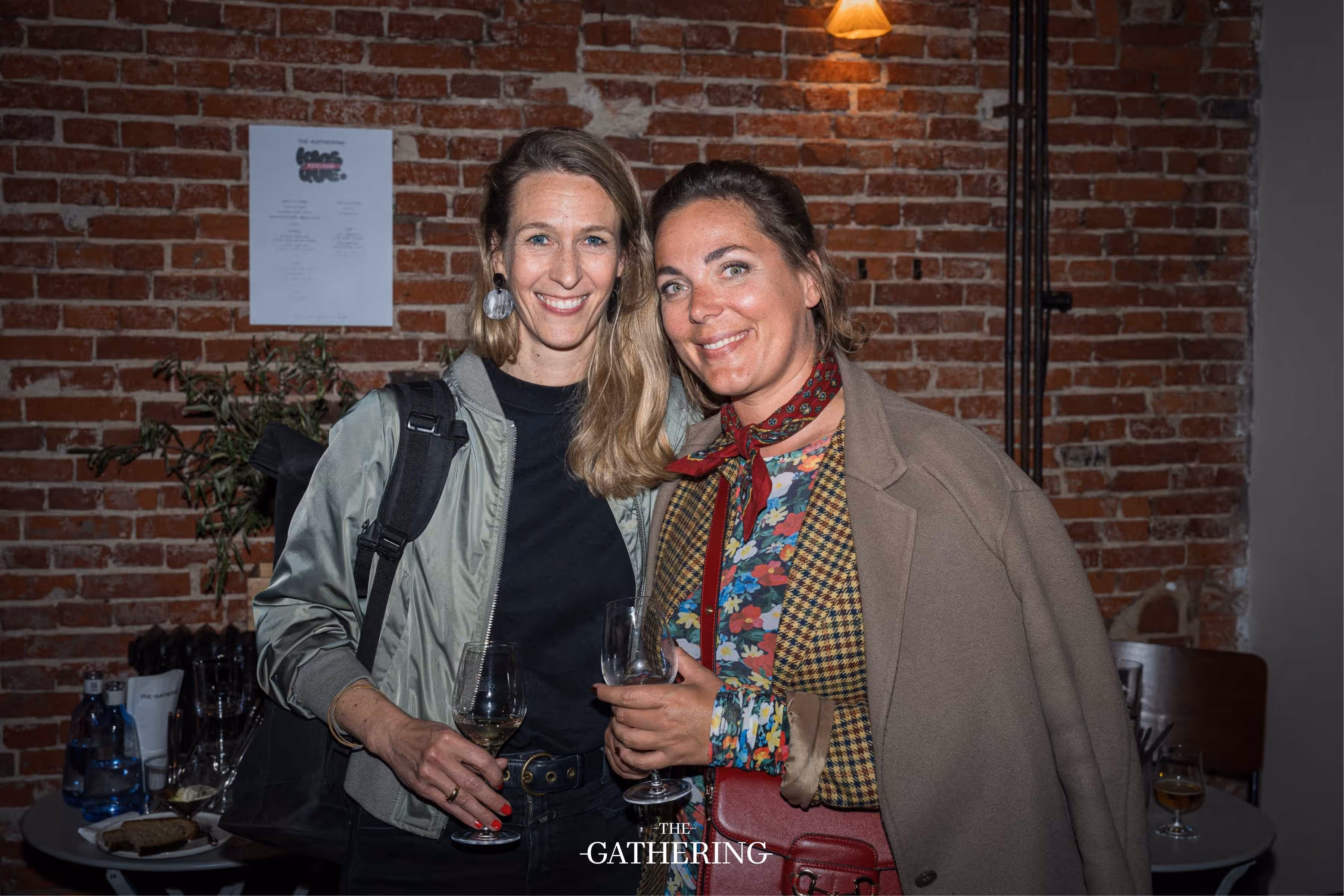 Crowd mingling with drinks at The Gathering hosted by Maison ACME