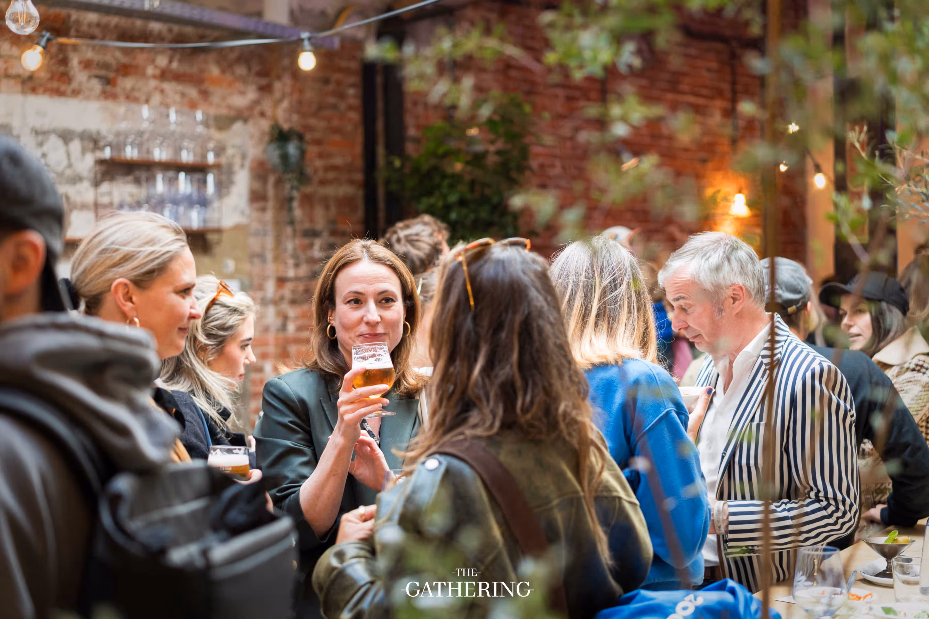 People interacting with each other at The Gathering Event hosted by Maison ACME