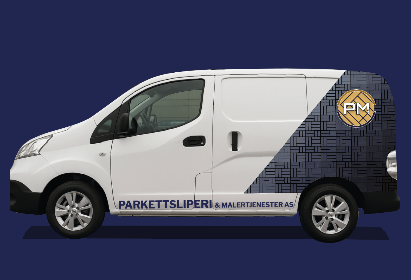 Ferdig Parkettsliperi-identitet