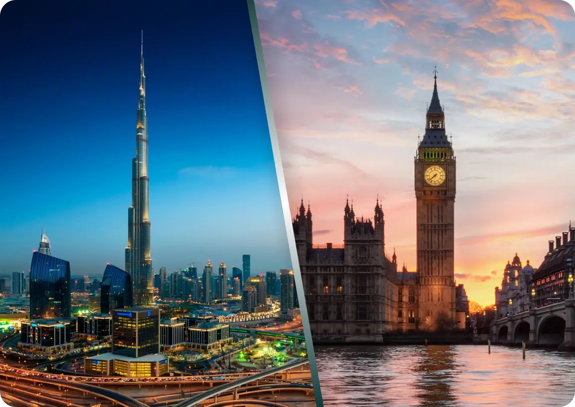 Operating Across Two World Cities