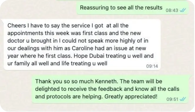 Whatsapp Message Screenshot