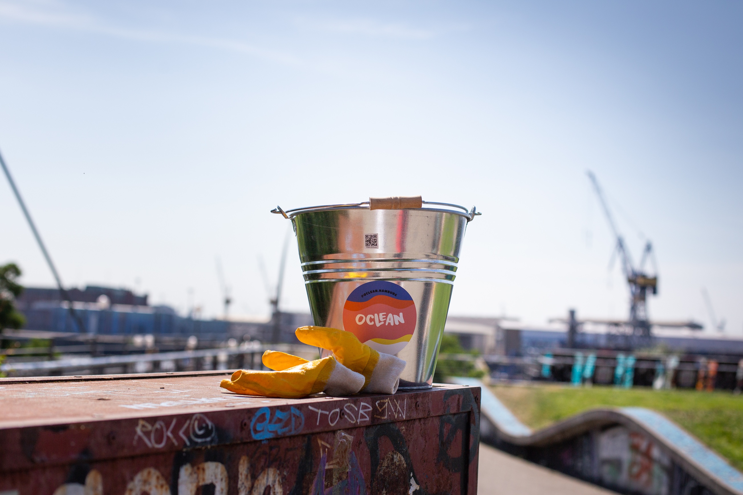Clean Up mit OCLEAN im LIFE HAMBURG