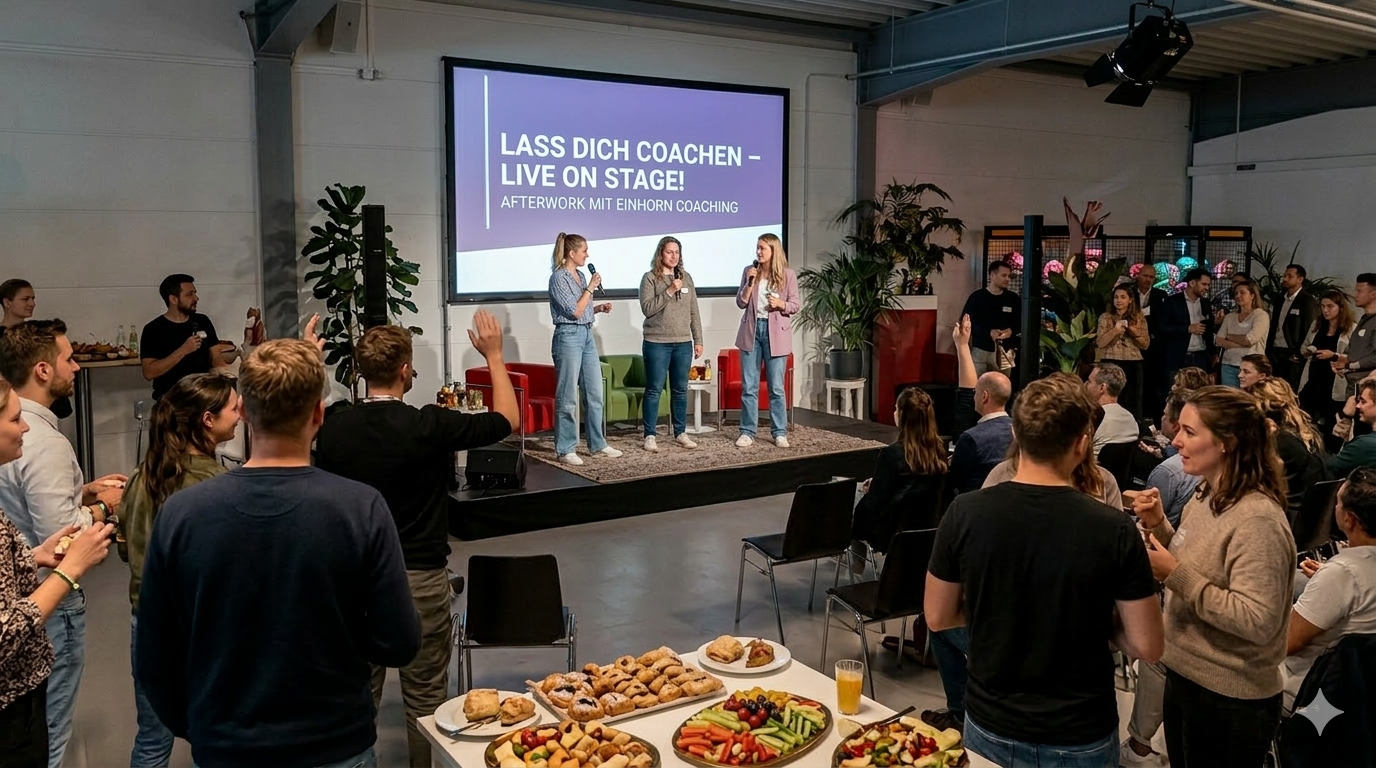 Lass dich coachen - life on stage