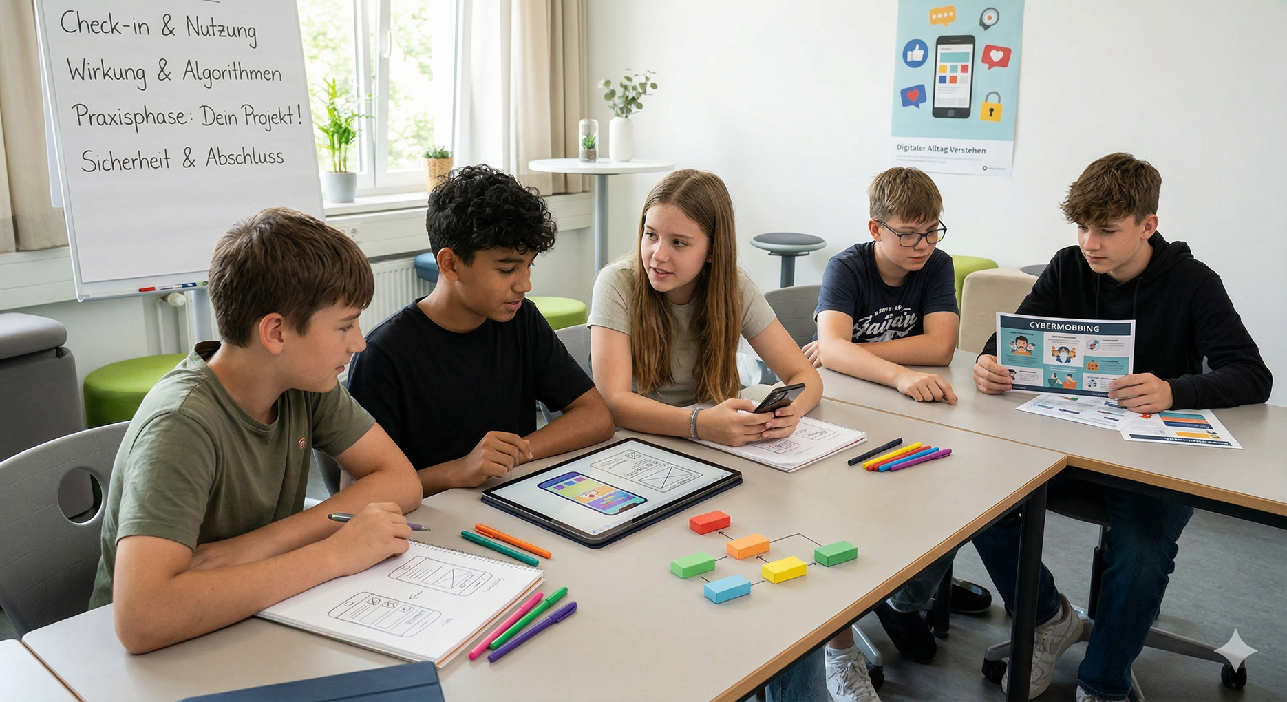 Kinderworkshop zum Thema Sicherheit in der Digitalen Welt