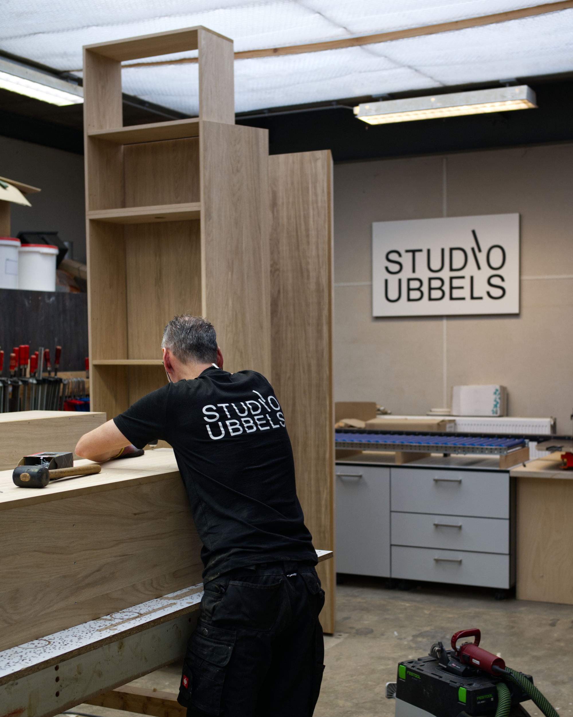 Maatwerk interieur van Studio Ubbels