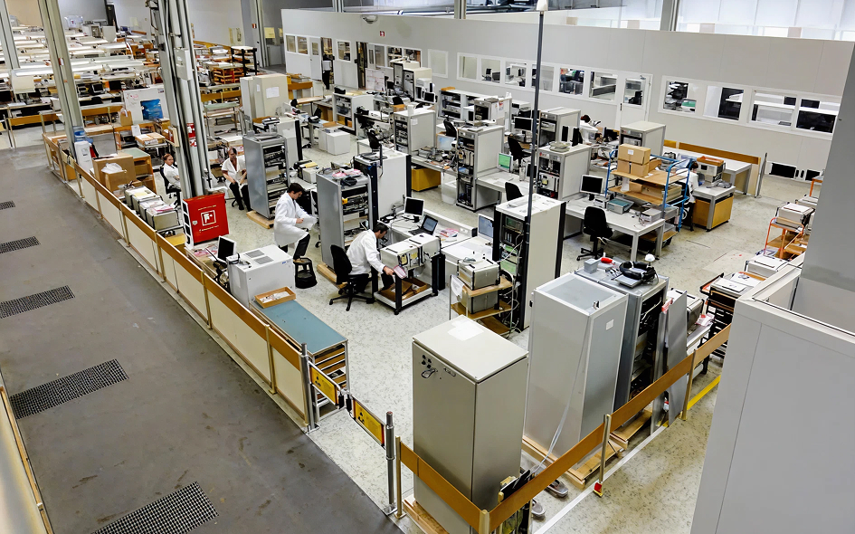 An image of one of Advionics factories