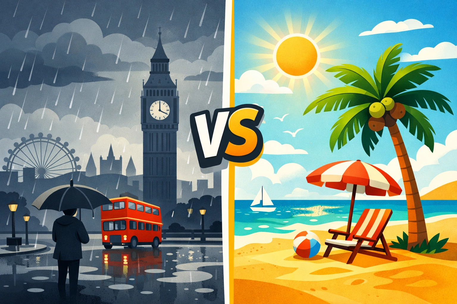 UK resident vs non-resident comparison for digital nomad tax planning