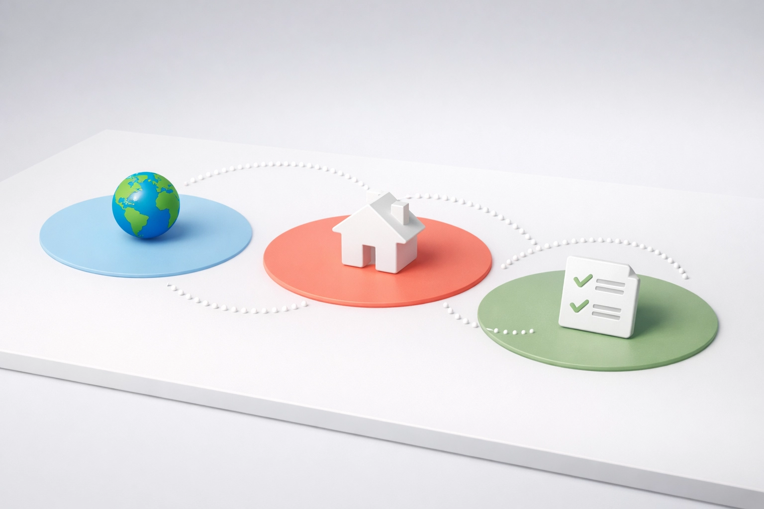Tax residency planning strategy showing movement between UK and foreign countries
