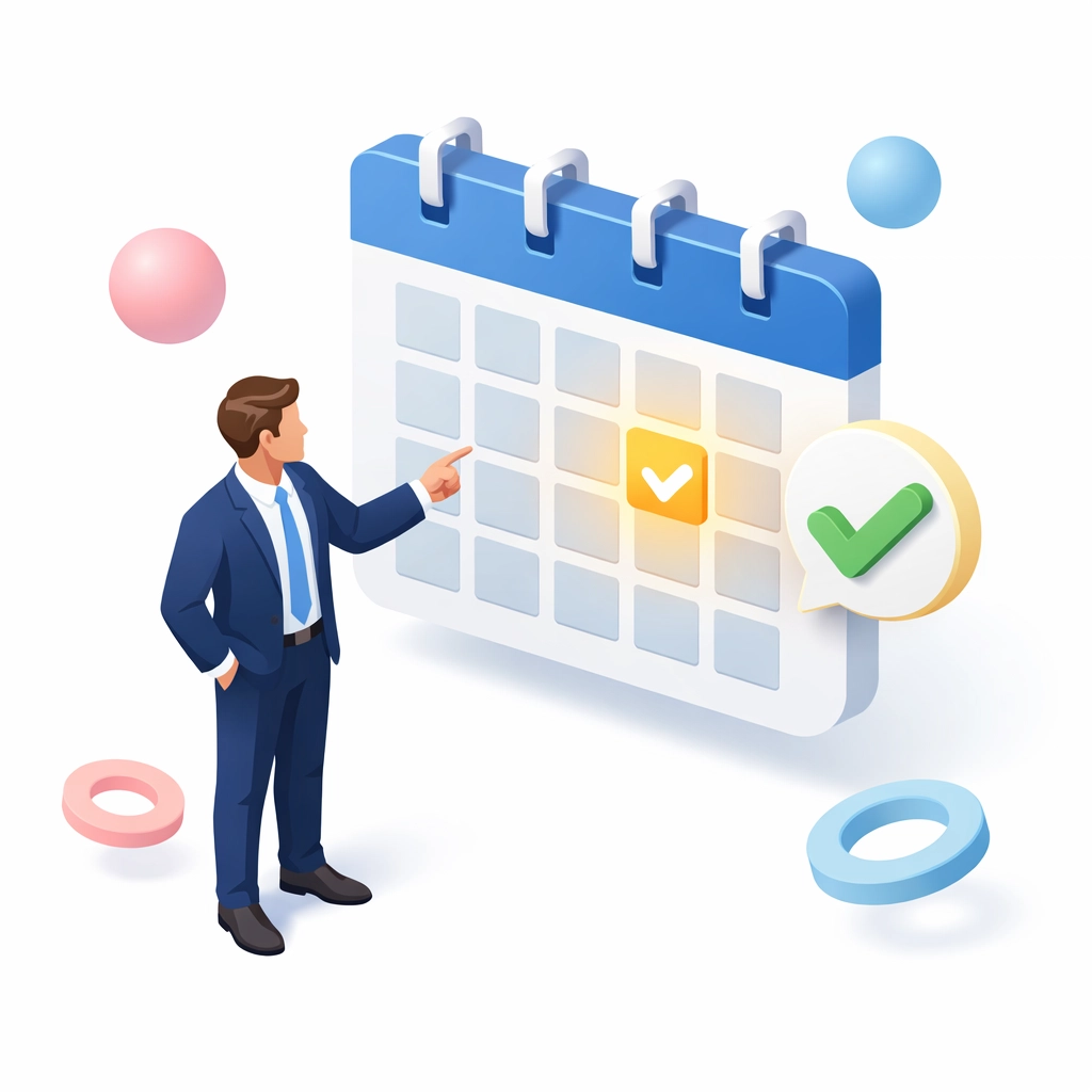 Professional highlighting a calendar deadline for making a FIG claim on a UK self-assessment tax return.