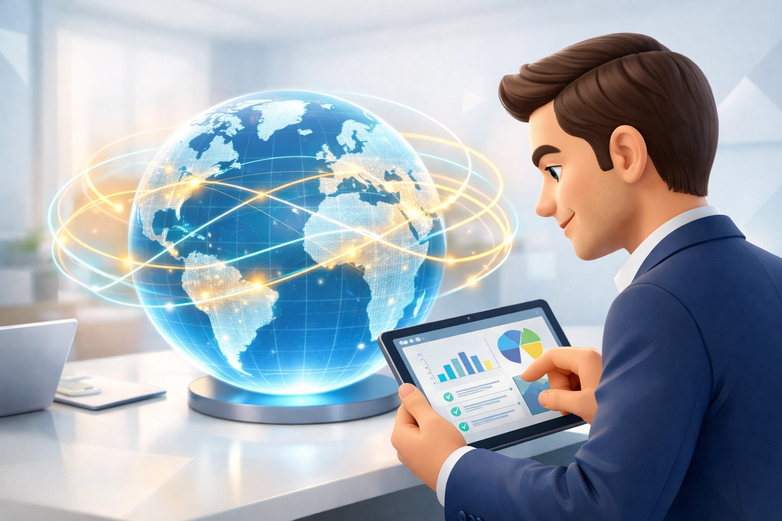 A professional tracking global tax data sharing and the Common Reporting Standard for offshore income.