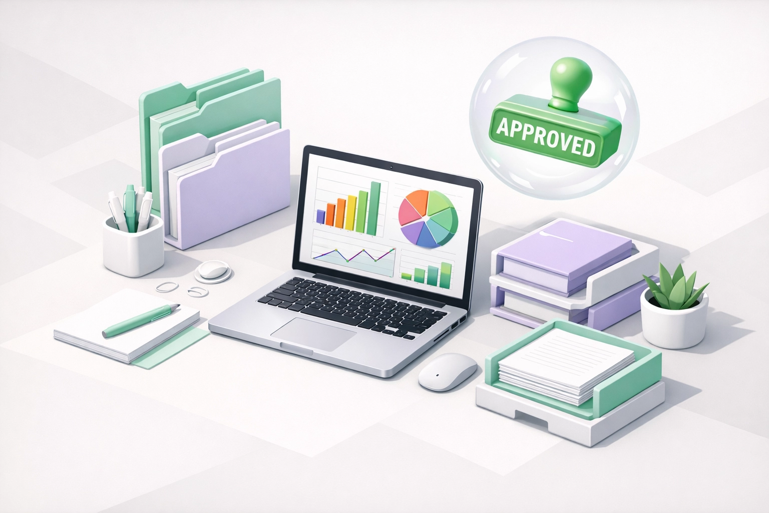 Organized digital records for a UK non-resident landlord tax return and HMRC compliance.