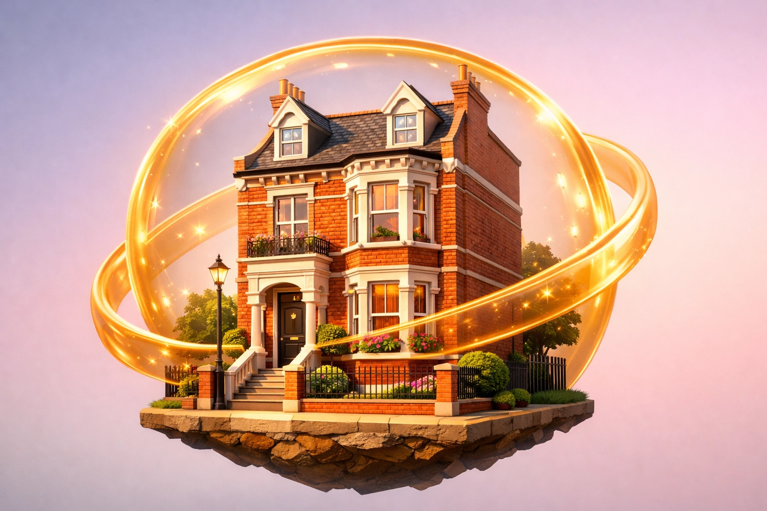 A London Victorian house illustrating secure tax compliance for non-resident landlords.