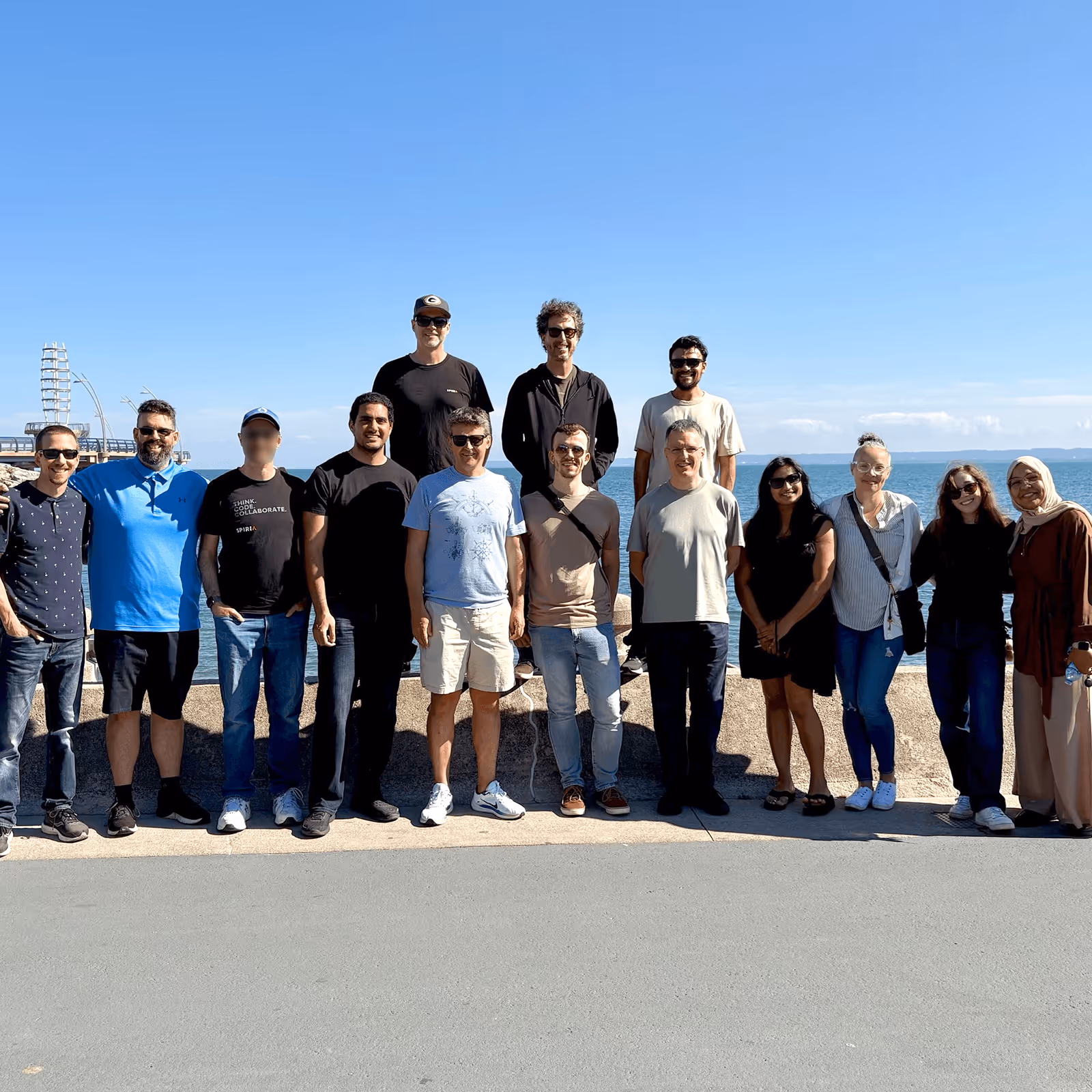 Group photo of Spiria's Toronto team.