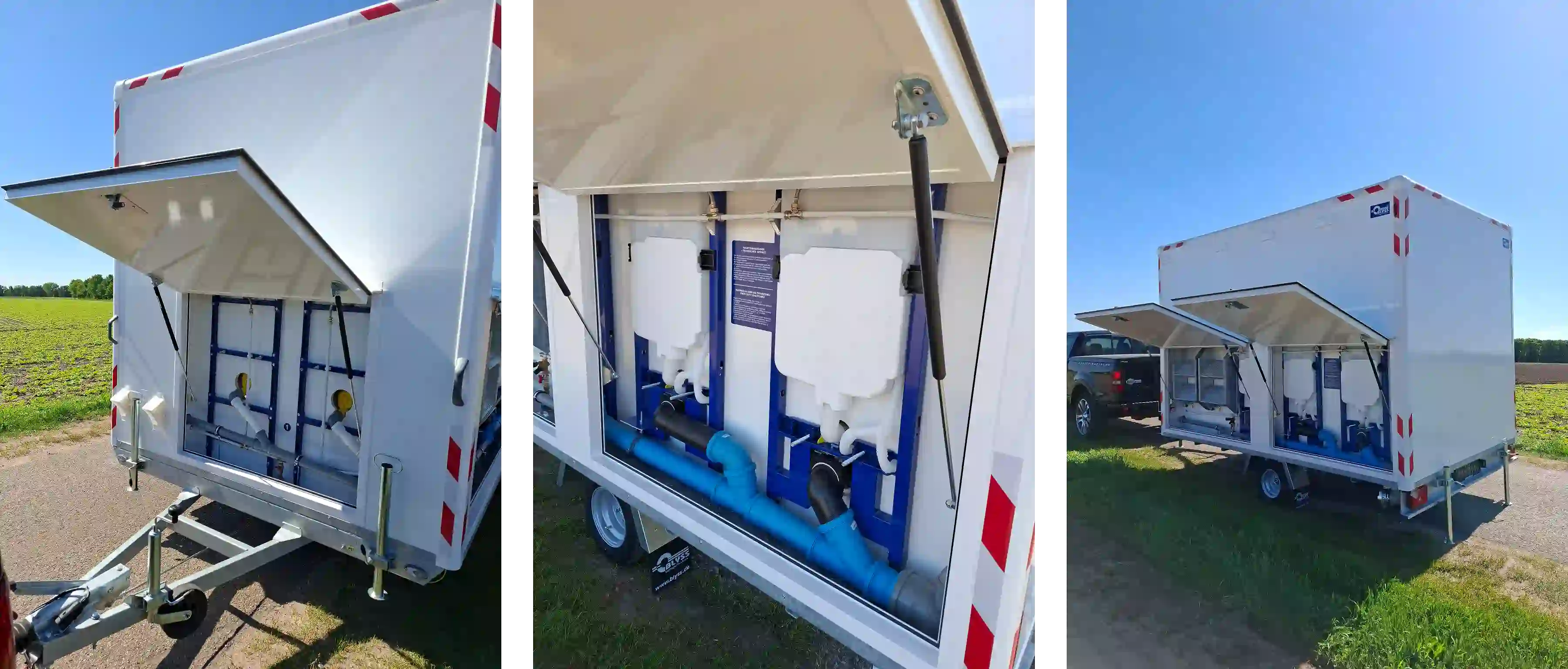 Toiletwagen Roefs Trailers exterieur