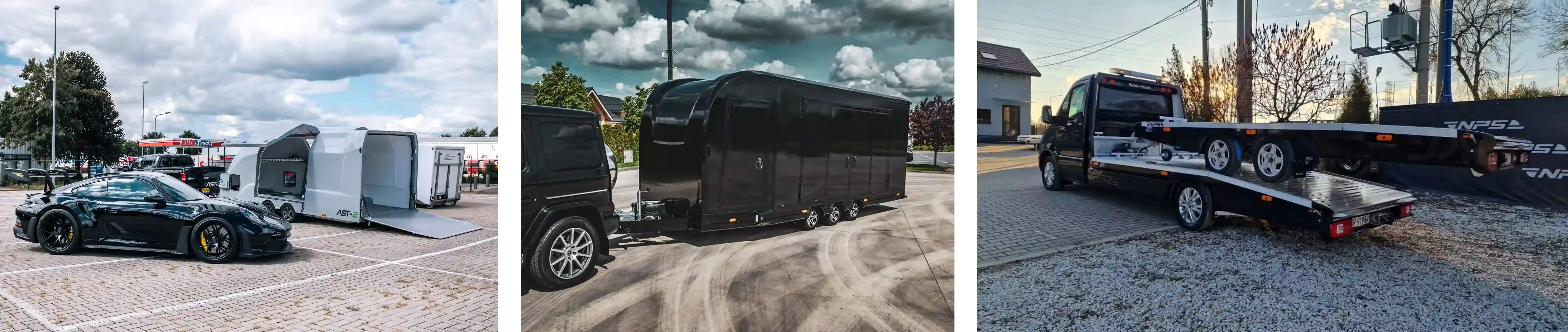 Autotransporters van Roefs Trailers