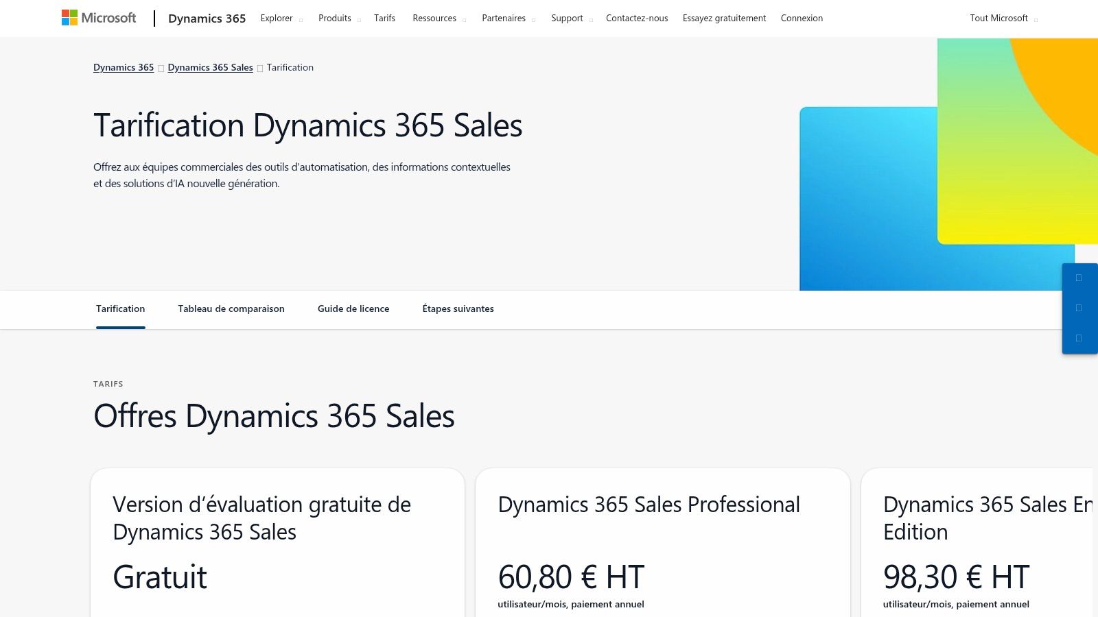Microsoft Dynamics 365 Sales