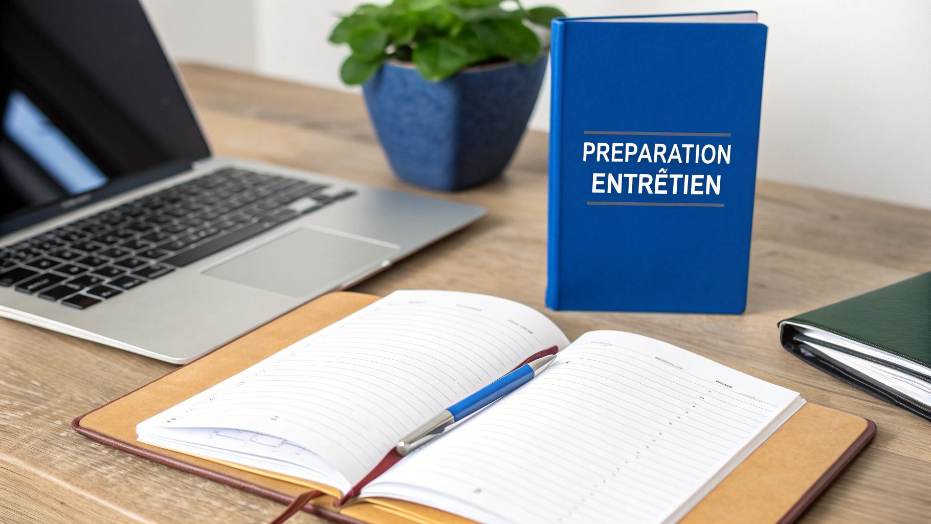 Deux professionnels discutant lors d'un entretien d'embauche dans un bureau moderne.