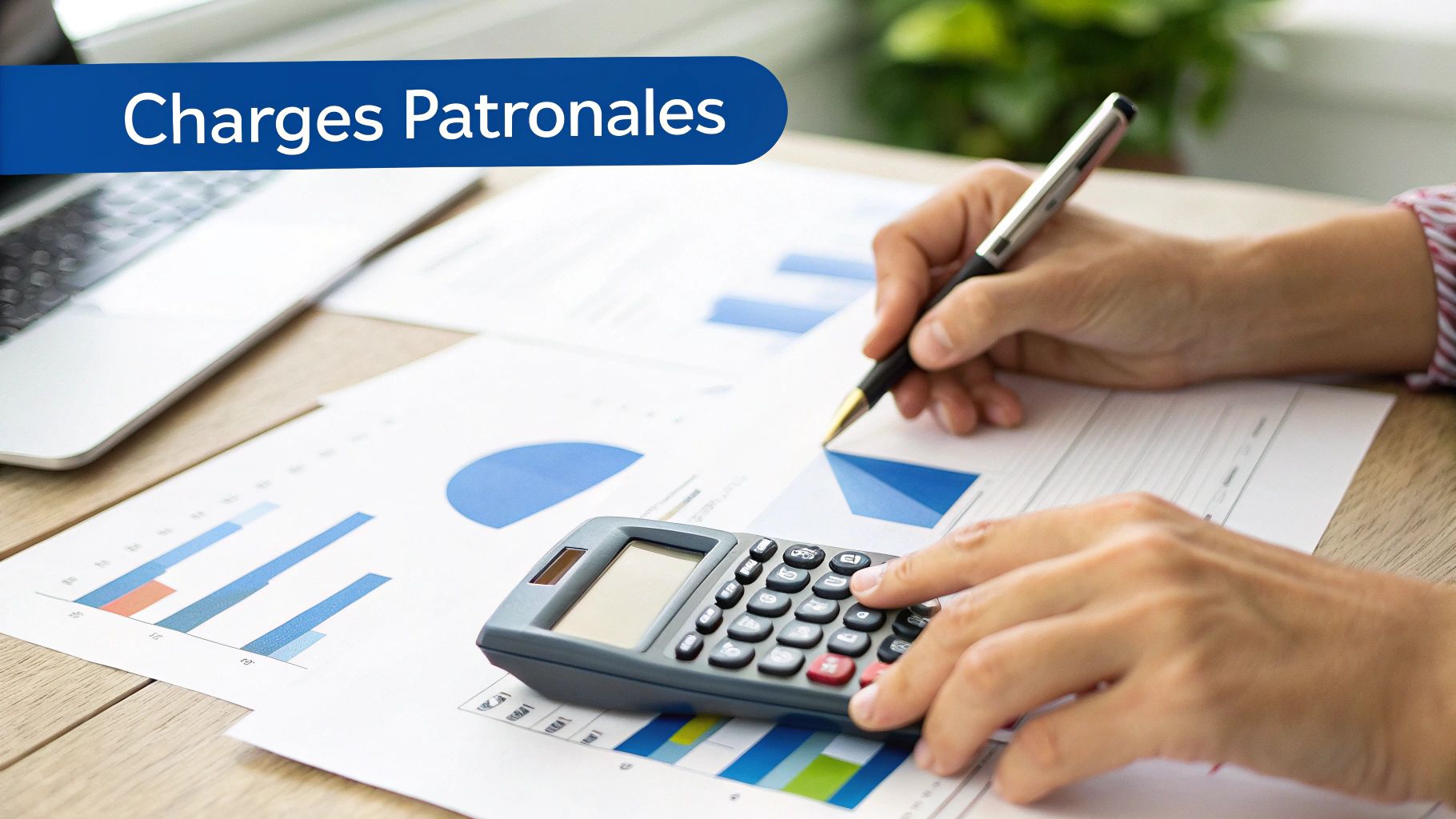 Une main dépose des pièces sur une pile croissante