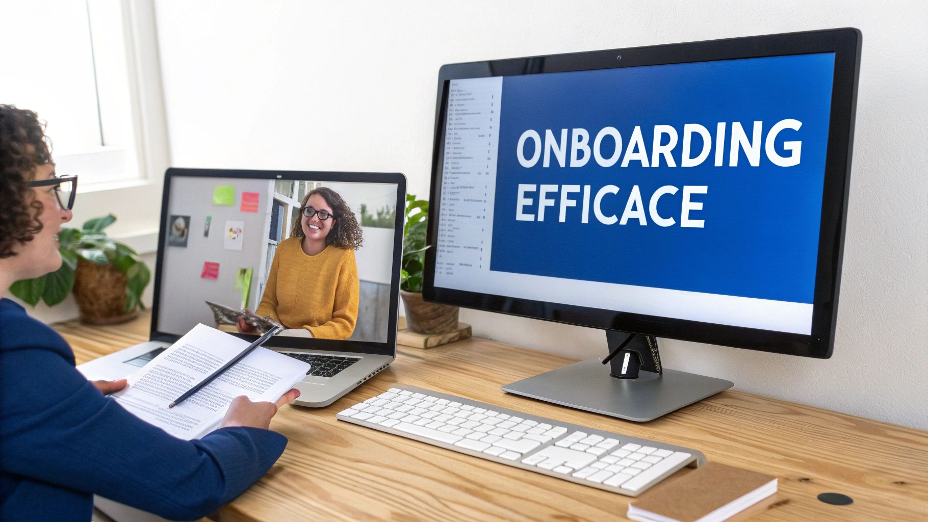 Personnes collaborant dans un bureau