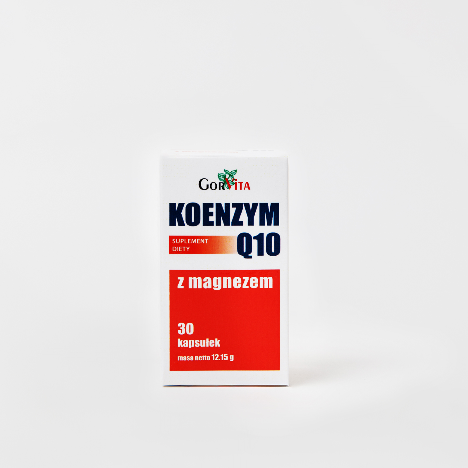 Koenzym Q10 z magnezem Gorvita — wspiera metabolizm energetyczny i pracę mięśni