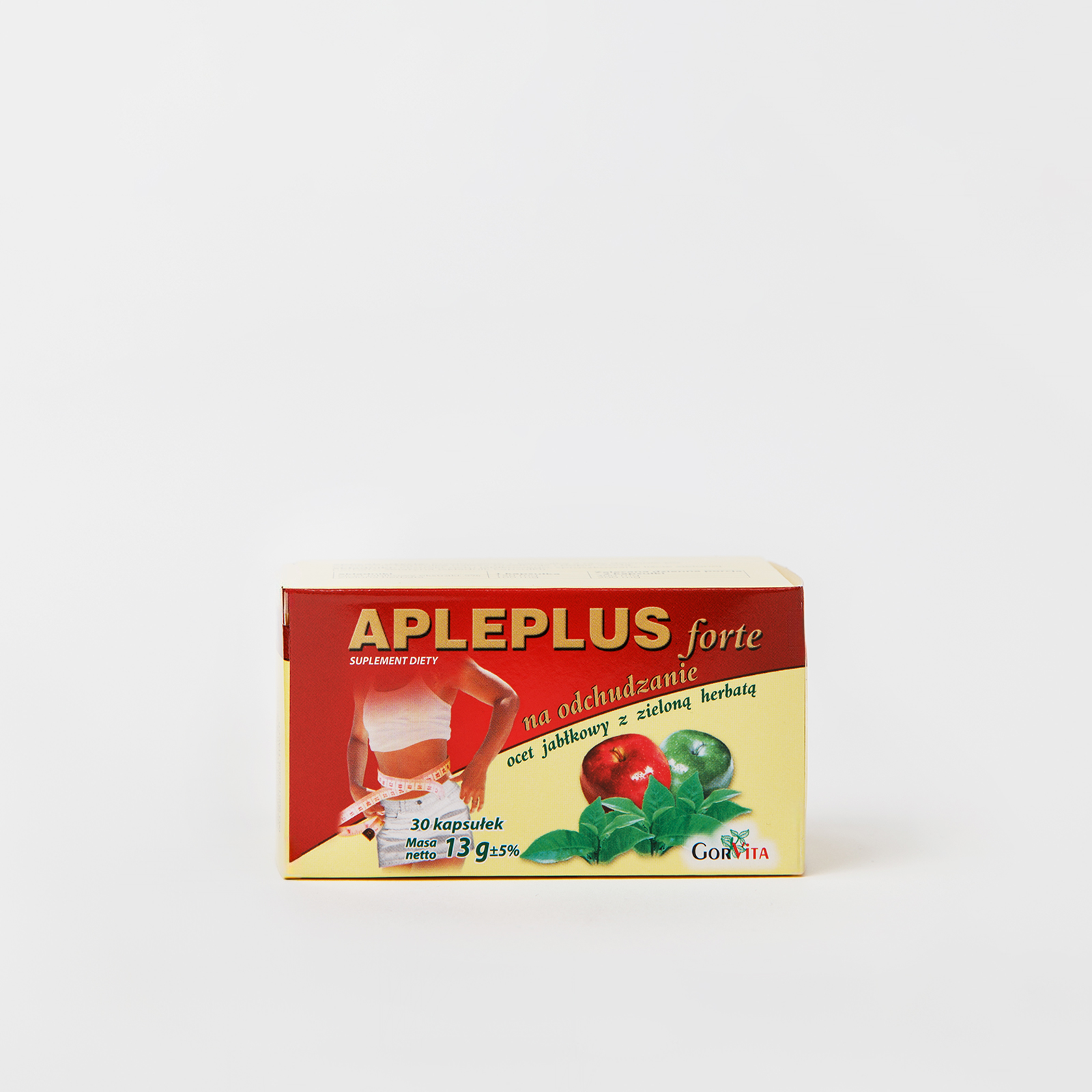 Apleplus Forte z zieloną herbatą Gorvita — zielona herbata na kontrolę wagi i metabolizm