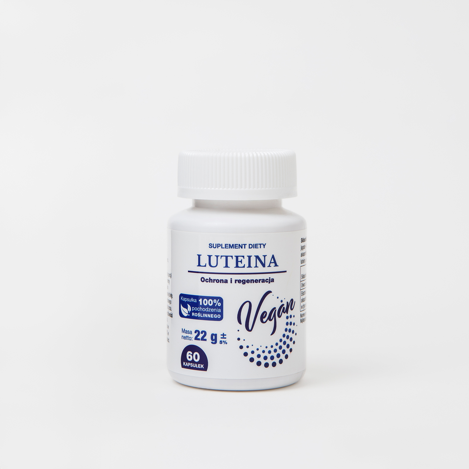 LUTEINA Vegan Gorvita — borówka czernica i luteina na ochronę wzroku