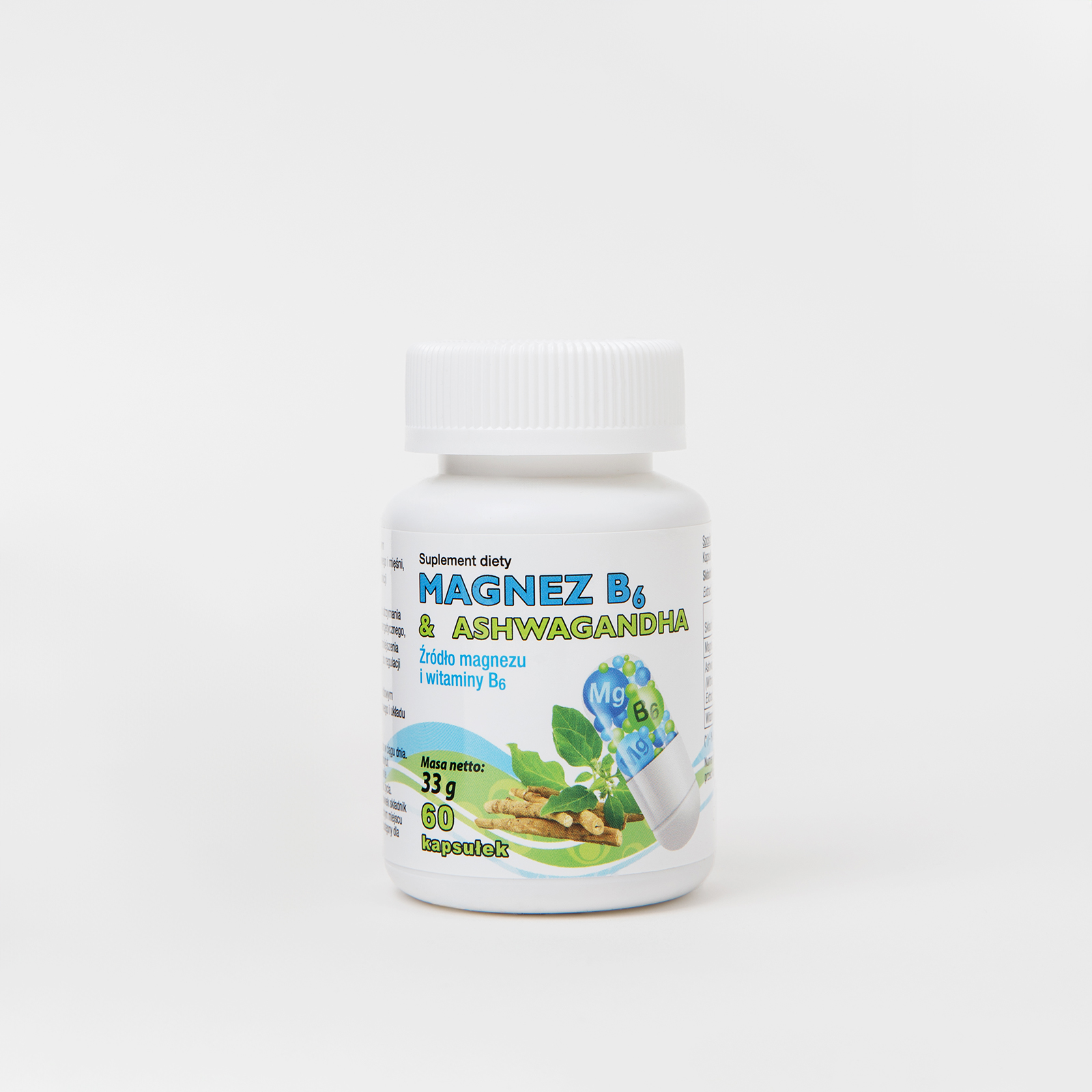 Magnez B6 & Ashwagandha Gorvita — magnez, B6 i ashwagandha na stres i nerwy