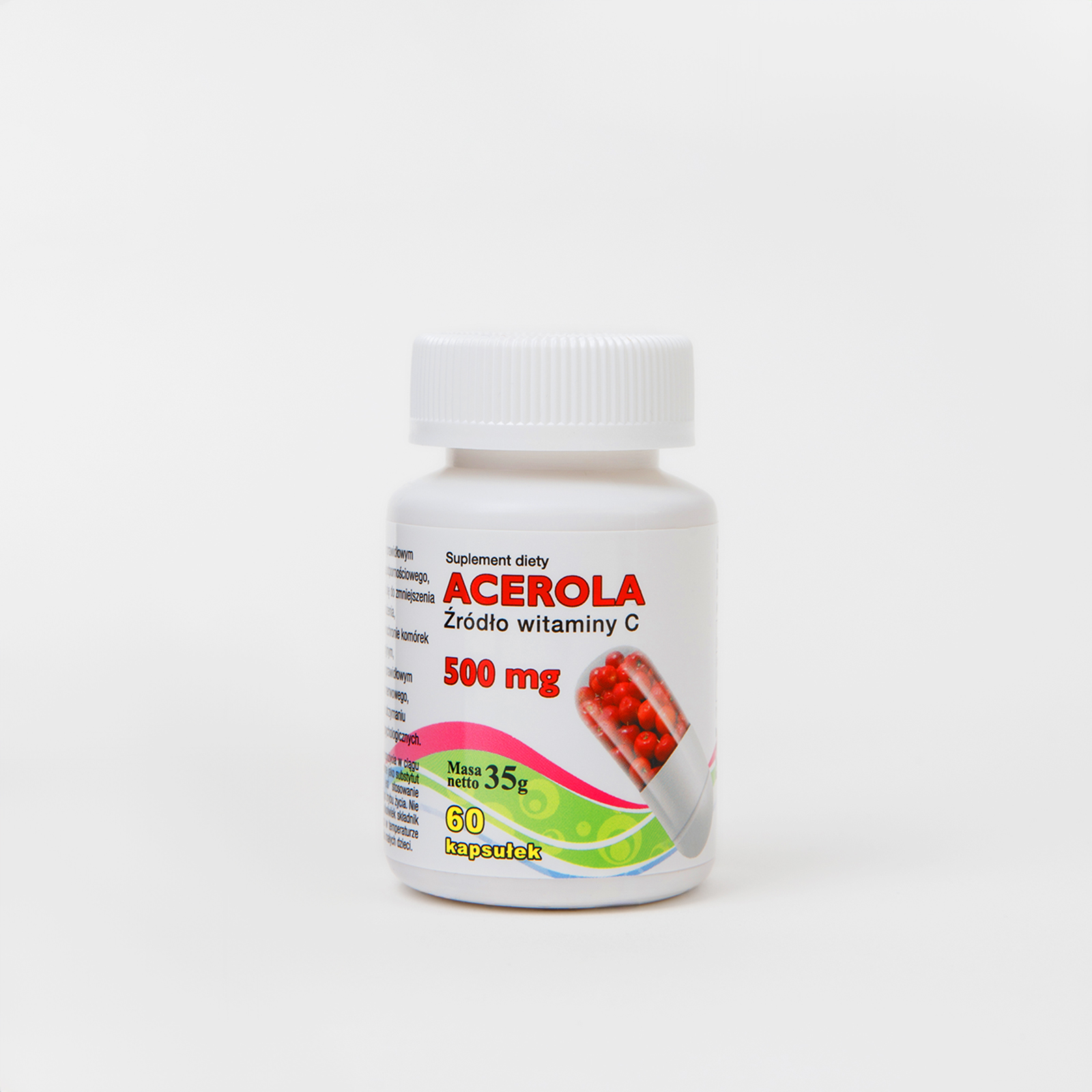 ACEROLA 500 mg Gorvita — naturalne źródło witaminy C na odporność i energię