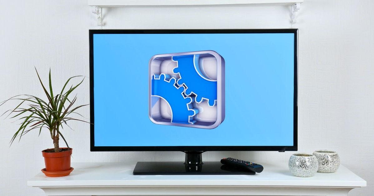 a television with hbbtv settings