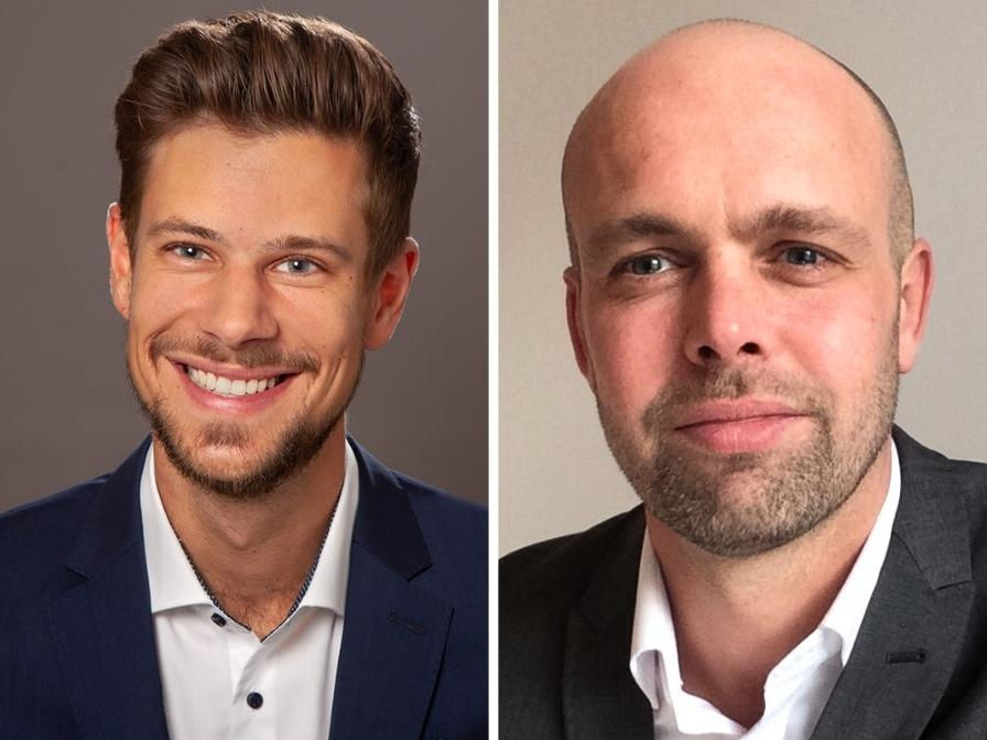 sebastian strootmann from nowtilus and lasse nordsiek from equativ