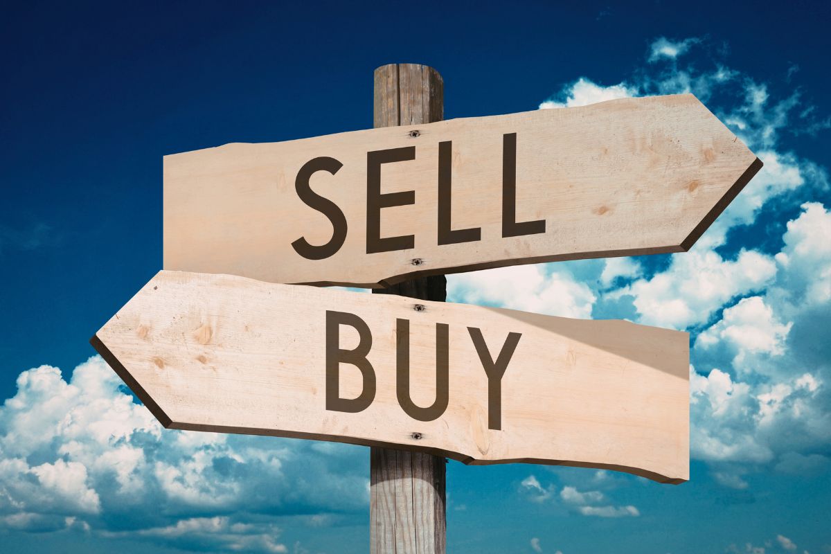 two buy and sell signals
