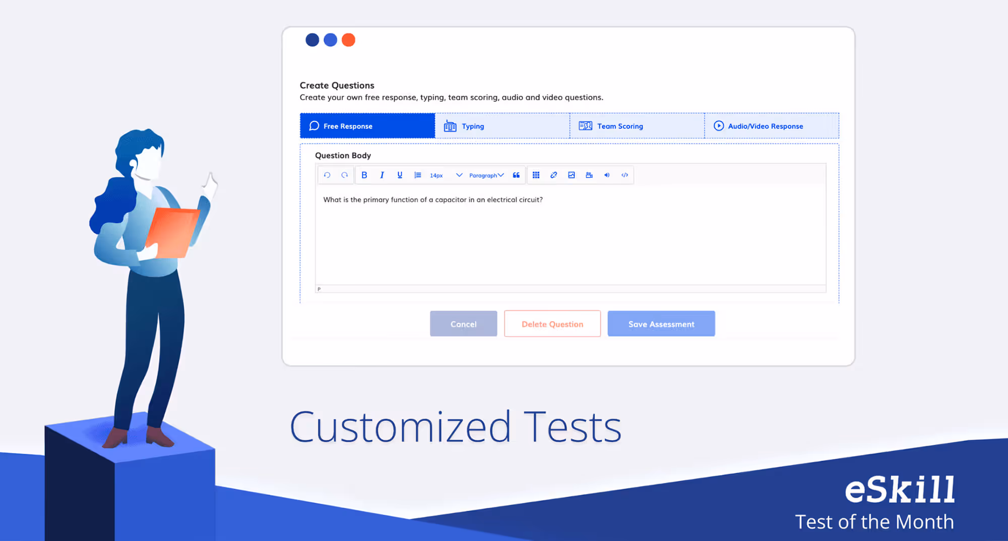 Test of the Month: Customized Assessments
