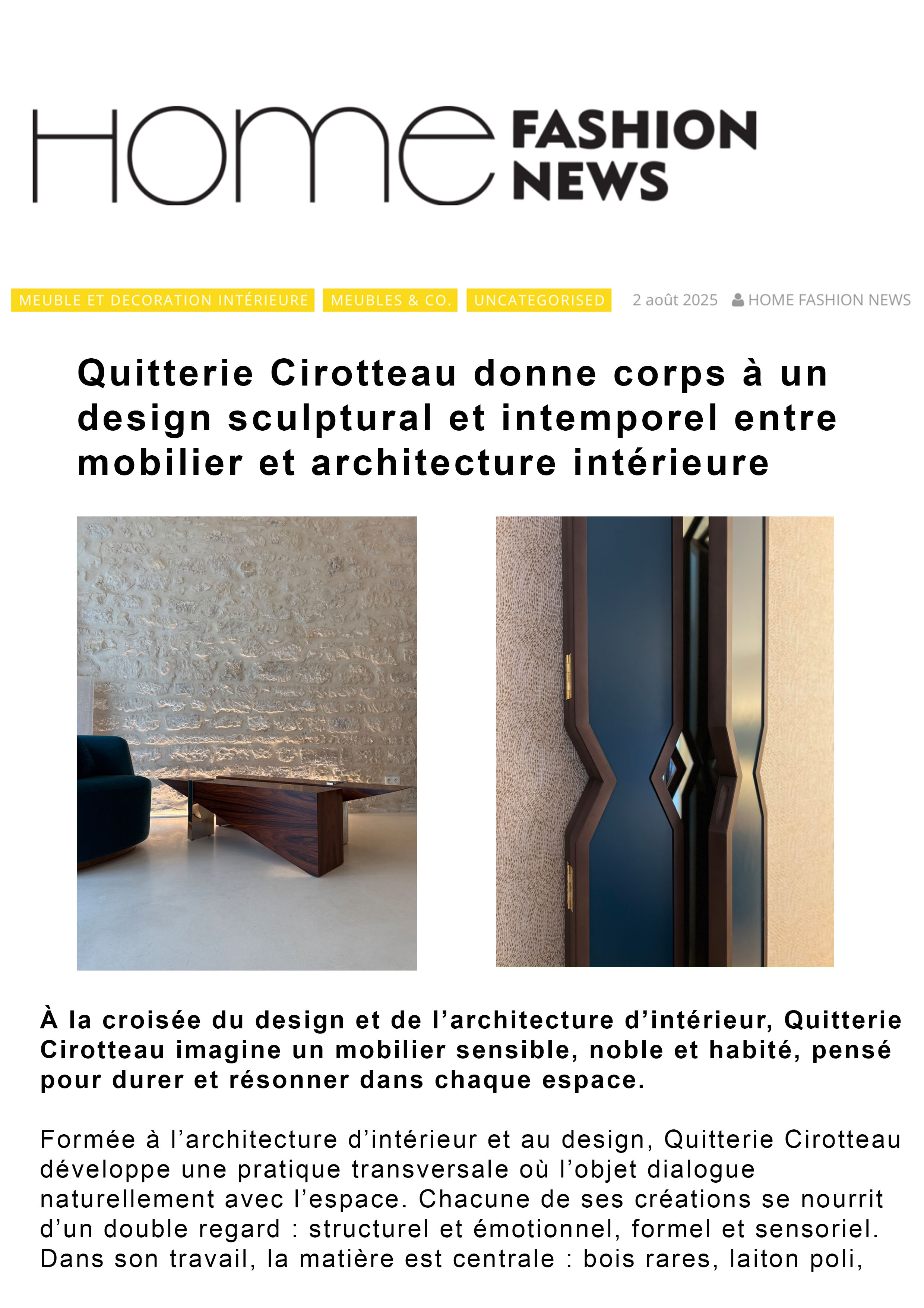 Home Fashion News