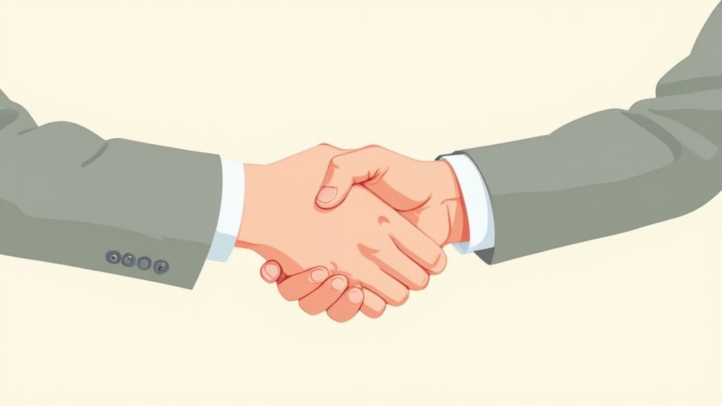 Confident Handshake